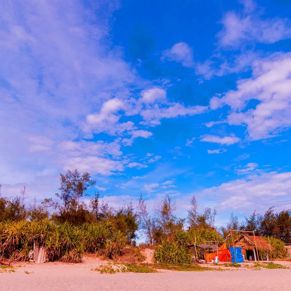 Strand tropischen Blick Vietnam Reise Mode-Konzept — Stockfoto