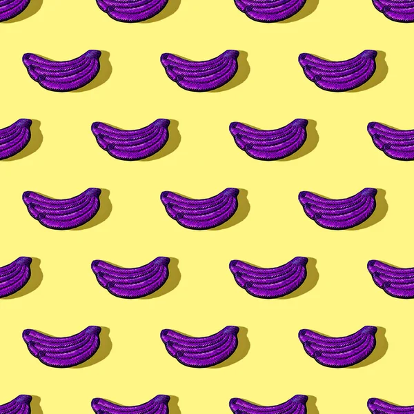 Seamless pattern. Banana Souvenir. Use for t-shirt, greeting car — Stock Image Seamless pattern. Banana Souvenir. Use for t-shirt, greeting car Stock Photo