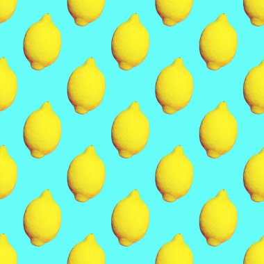 Dikişsiz desen. Limon