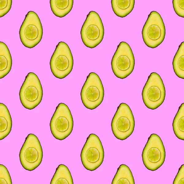 Seamless pattern. Decor Avocado. Use for t-shirt, greeting cards — Stock Photo, Image