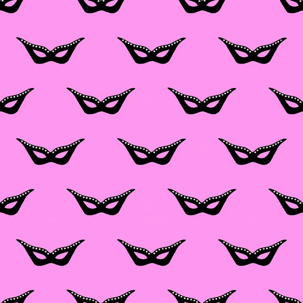 Seamless pattern. Mascarad Mas — Stock Image Seamless pattern. Mascarad Mas Stock Picture