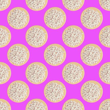 Kusursuz desen. Pop mısır. T-shirt, tebrik kartları, w için kullanın