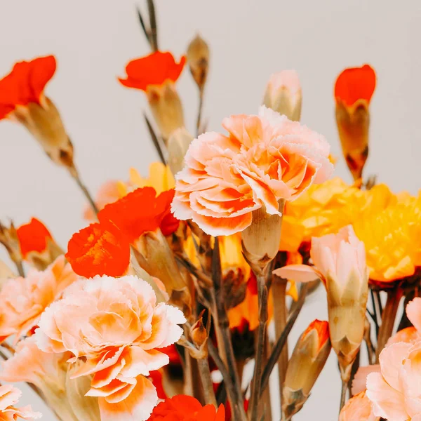 꽃다발. 꽃 애호가 컨셉 — 스톡 사진