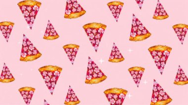 Motion minimum sanat. Moda çörekleri kafatası arka planı