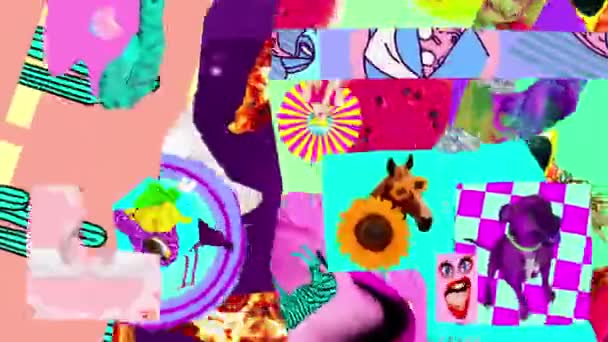 Design moderne Minimal Motion. Géométrie Chaos Mix textures élégantes .Zine collage art.