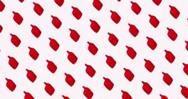 Animasyon tasarımı. Kusursuz desen. Debriyaj çantası moda arka planı