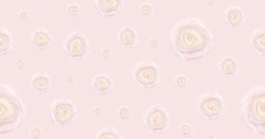 Hareketsiz şablon. Pembe çiçekler moda arka planı