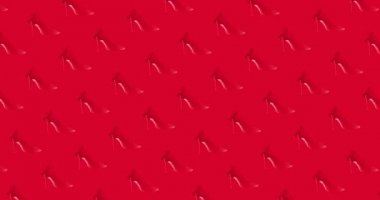 Animasyon desensiz Bayan Kırmızı Ayakkabı arka planı