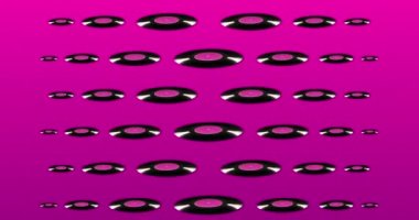 Animasyon kusursuz desen. Vinil sanat. Retro titreşimler