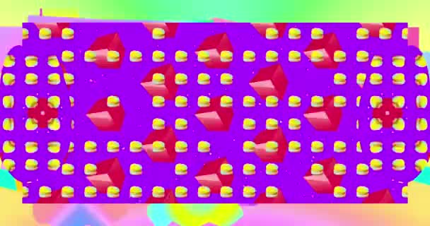 Animation chaos design art. Concept de magazine de mode. Achats en ligne