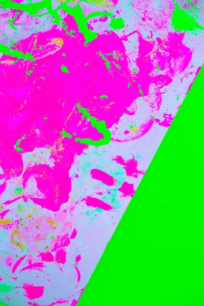 Abstrakter Hintergrund Verschüttete Farbe Minimal Kreative Tapete Saure Stimmung — Stockfoto