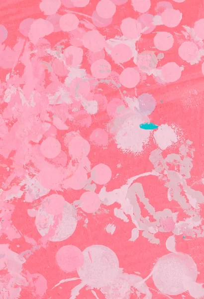 抽象的な背景は塗料をこぼした 最小限の創造的な壁紙 ピンクの美意識 — ストック写真