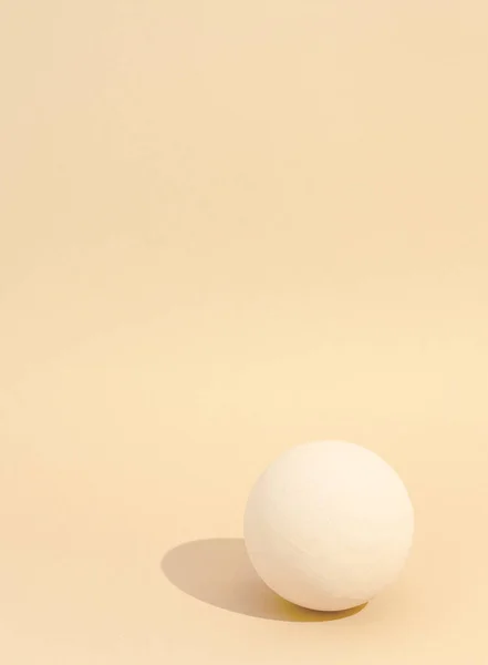 Minimum Estetik Natürmort Monokrom Tasarımı Pastel Bej Eğilimleri — Stok fotoğraf