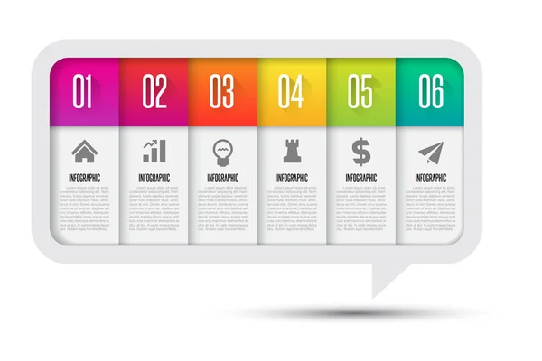 Infographics Design Element Vektor Eps10 — Stockvektor