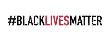 Black Lives Matter Typography,Protest Banner about Human Right of Black People in U.S. America. vector eps10 clipart