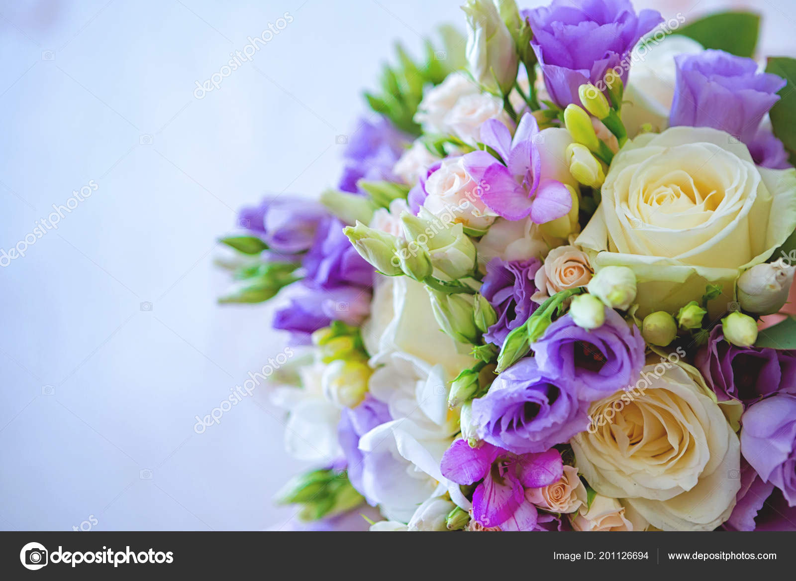 Nice flower bouquet Stock Photo by 201126694