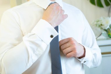 Stil mans. Damat için giysiler bir dizi.