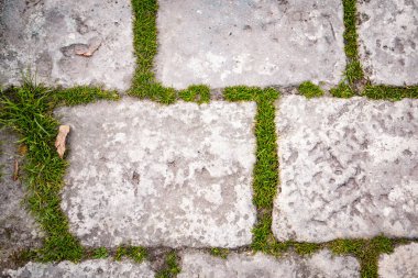 Taş karayolunda. Dünya üzerindeki gri taş. bir taş dokusuna yolda koydu