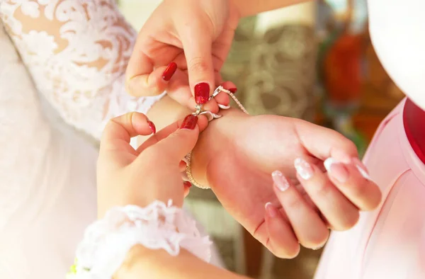 Atributos de boda de novias. accesorios de boda. bagatelas de boda —  Fotos de Stock