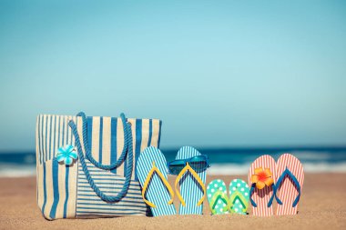 Yaz tatil seyahat deniz plaj