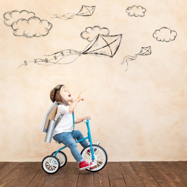 Başarı, hayal gücü ve yenilik teknoloji kavramı