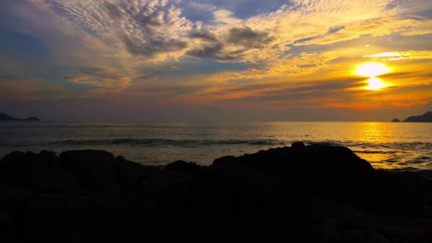 Die Schönsten Strände Meerlandschaften Auf Phuket Thailand Uhd Videoclip — Stockvideo