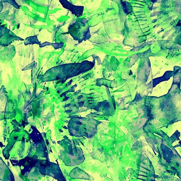 Suluboya etnik seamless modeli.