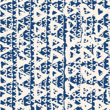 Üçgen kravat boya desen.