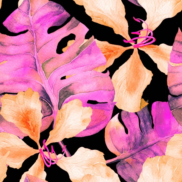 Suluboya Tropikal Desen.