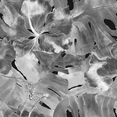 Suluboya Tropikal Desen.