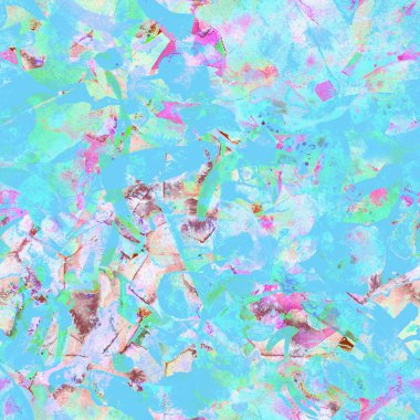 Suluboya etnik seamless modeli.