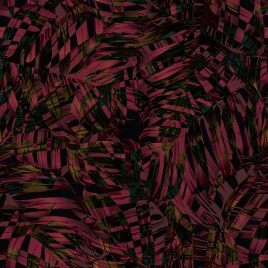 Palm Monstera Seamless modeli