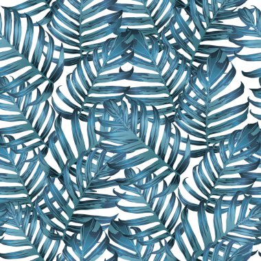 Palm Monstera Seamless modeli