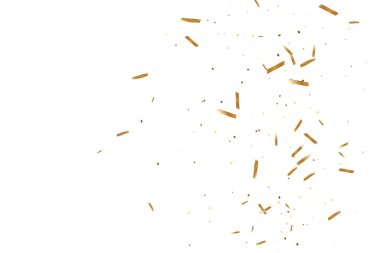 Altın konfeti arka plan.