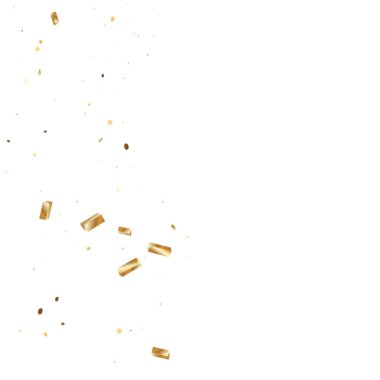 Altın konfeti arka plan.