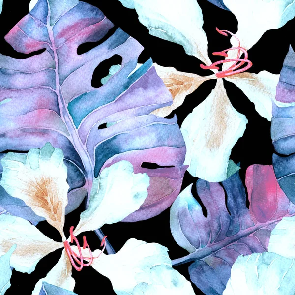 Suluboya Tropikal Desen.