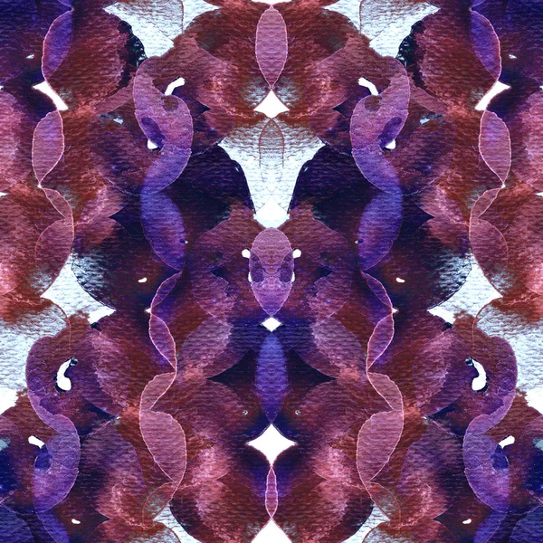 Circle geometric watercolor pattern. — Stock Photo, Image