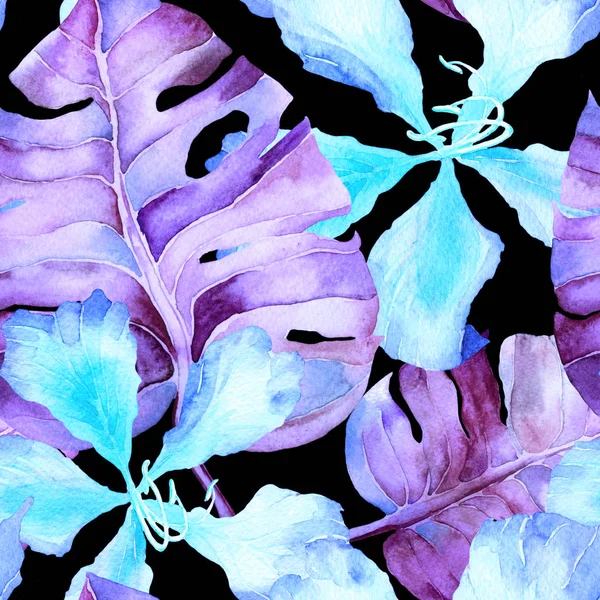 Suluboya Tropikal Desen.