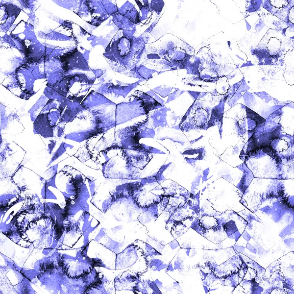 Suluboya etnik seamless modeli.