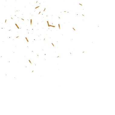 Altın konfeti arka plan.