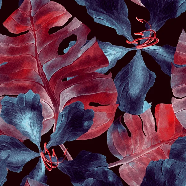 Suluboya Tropikal Desen.