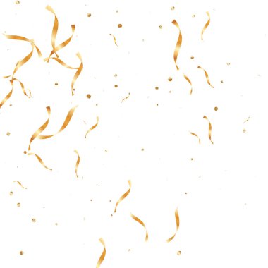 Altın konfeti arka plan.