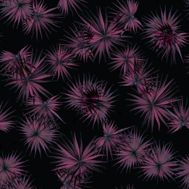 Palm Monstera Seamless modeli. 