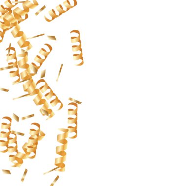 Altın konfeti arka plan.