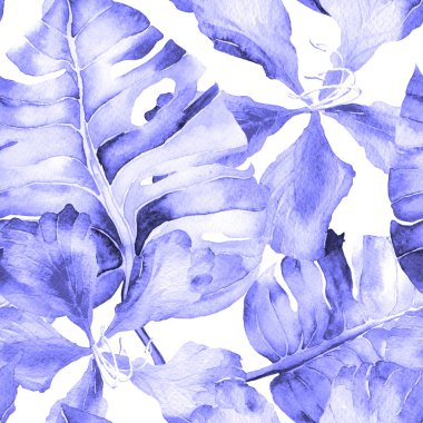 Suluboya Tropikal Desen.