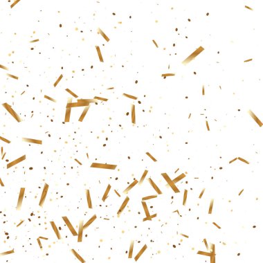 Altın konfeti arka plan.