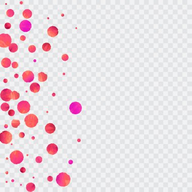 konfeti kırmızı arka plan.