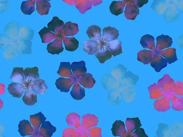 Hawaiian watercolor pattern. — Stock Photo, Image