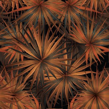 Palm Monstera Seamless modeli. 