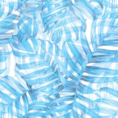 Palm Monstera Seamless modeli. 